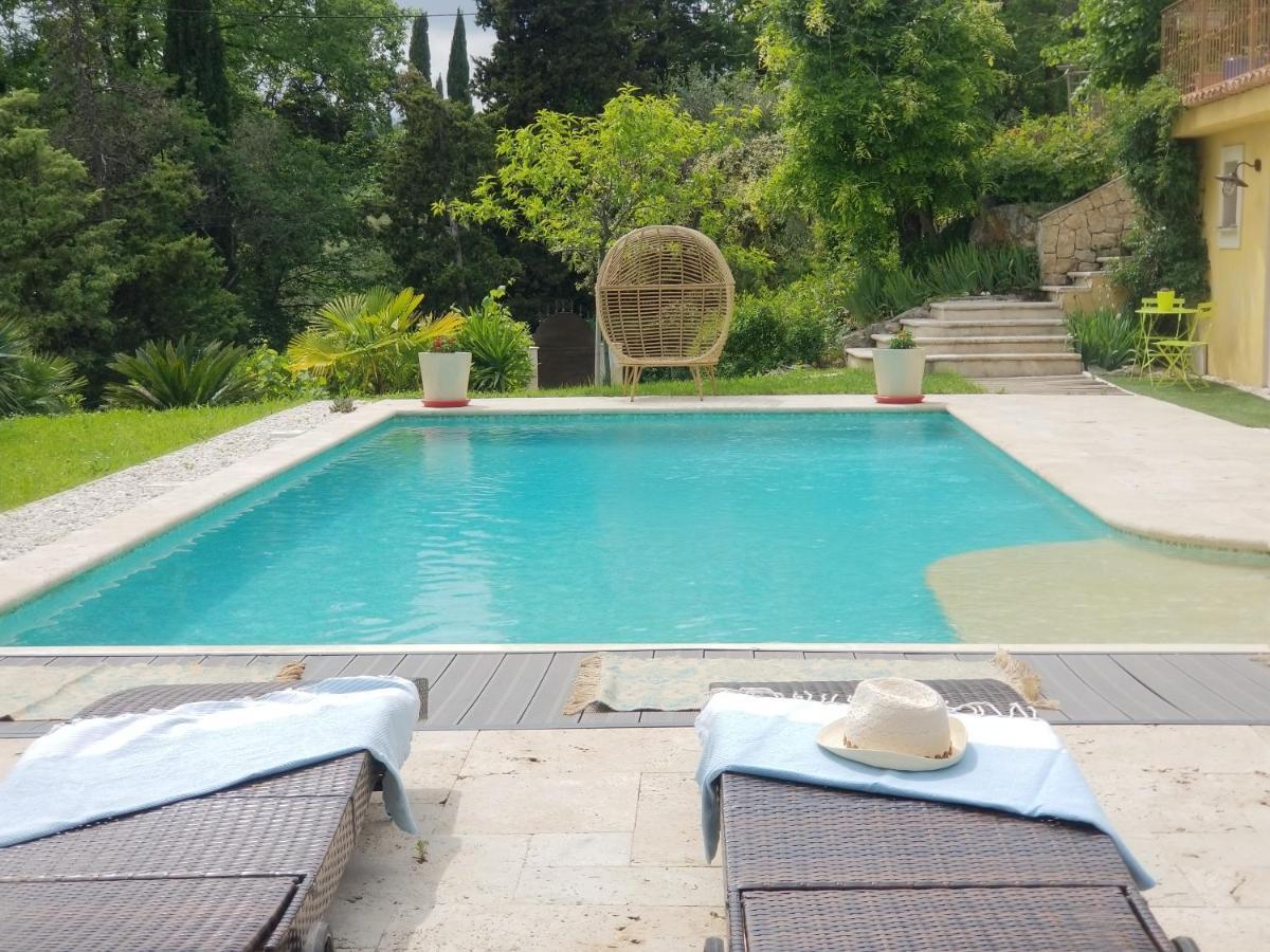 Bed and Breakfast Ô Tilia d'Azur Roquefort-les-Pins Exterior foto